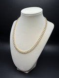 8mm Moissanite Cuban Chain, 11.35ctw D VVS1, Gold Over 925 Silver, 18" (52.1g)