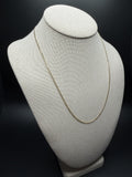20" 14k Yellow Gold Curb 2mm 4.0g
