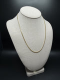 20" 2.5mm solid 14K yellow gold Cuban link chain, 9.51g – Ott Family Jewelry (4)