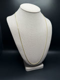 26" 1.75mm solid 10K yellow gold Cuban link chain, 6.6g – Ott Family Jewelry (4)