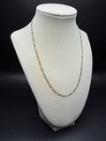 18" 14k Yellow Gold Figaro 2.5mm 4.44g