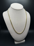 22" 5mm solid 14K yellow gold Cuban link chain, 42.74g – Ott Family Jewelry (4)