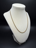 Pre-Owned 18" 14k Yellow Gold Cuban 3mm 14.2g
