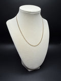 16" 14K Yellow Gold Curb 2mm 3.6g