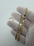 22" 14K Yellow Gold Rope 4mm 7.3g