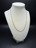 18" 14K Yellow Gold Figaro 2.5mm 4.42g