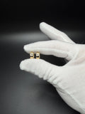 13mm x 5mm 14K yellow gold flat edge hoop earrings, 2.24g – Ott Family Jewelry (4)