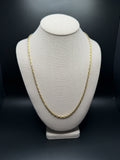 24" 3mm 14K yellow gold fancy anchor chain, 24.1g (pre-owned) – Ott Family Jewelry (4)