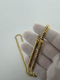 22" 5mm 14K yellow gold Cuban chain, 44.7g – Ott Family Jewelry (4)