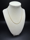 16" 1.5mm 14K yellow gold rope chain, 1.23g – Ott Family Jewelry (4)