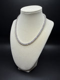 16" 5mm silver moissanite tennis chain, 34ctw D VVS1, 27.5g – Ott Family Jewelry (4)