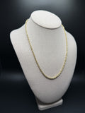20" 14K Yellow Gold Rope 3.5mm 20.0g
