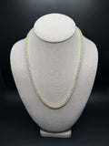 20" 4mm gold over silver moissanite tennis chain, 36.34ctw D VVS1, 28g – Ott Family Jewelry (4)