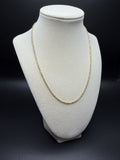 18" 2mm 14K yellow gold rope chain, 6.93g – Ott Family Jewelry (4)