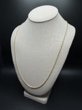 26" 2mm 14K yellow gold rope chain, 9.63g – Ott Family Jewelry (3)