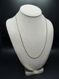 22" 2.5mm solid 14K yellow gold Cuban link chain, 10.45g – Ott Family Jewelry (4)