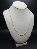 22" 14K Yellow Gold Bismark 2mm 4.5g