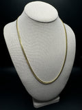 22" 10k Yellow Gold Cuban 4mm 24.0g