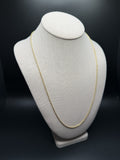 24" 14K Yellow Gold Rope 2mm 7.71g