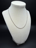 16" 14K White Gold Rope 1.6mm 3.46g