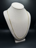26" 10k Yellow Gold Cuban 3mm 15.6g