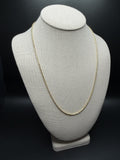 22" 2mm 14K yellow gold rope chain, 8.2g – Ott Family Jewelry (4)