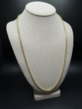 26" 14K Yellow Gold Rope 3.5mm 12.0g