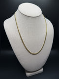 20" 14k Yellow Gold Cuban 5mm 39.3g