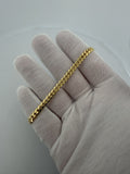 8" 10k Yellow Gold Cuban 5mm 14.62g