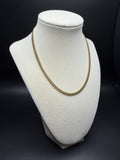 16" 14k Yellow Gold Cuban 4mm 20.1g