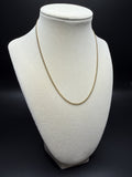 16" 14k Yellow Gold Cuban 1.75mm 4.3g (#1)