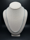 24" 5mm silver moissanite tennis chain, 51ctw D VVS1, 41.3g – Ott Family Jewelry (4)