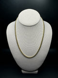 18" 10k Yellow Gold Cuban 5mm 31.53g