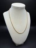 18" 14K Yellow Gold Rounded Box 2.5mm 6.9g