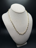20" 14k Yellow Gold Paperclip 5mm 24.1g