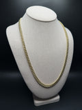 24" 14k Yellow Gold Cuban 6mm 13.7g