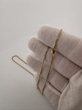 16" 10k Yellow Gold Franco 1mm 3.01g