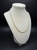18" 14K Yellow Gold Rope 2.6mm 3.4g
