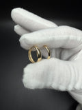 15mm x 3mm 14K yellow gold flat edge hoop earrings, 1.72g – Ott Family Jewelry (4)