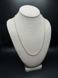 22" 2.5mm 14K yellow gold rope chain, 10.65g – Ott Family Jewelry (4)