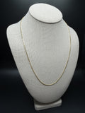 22" 14K Yellow Gold Box 1.5mm 6.0g