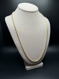 26" 14K Yellow Gold Franco 3mm 35.45g