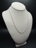 20" 14k White Gold Cable Chain 2mm 3.0g