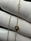 17-18" 14K Yellow Gold Herme$ Link 1mm 2.1g