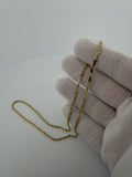16" 2mm 14K yellow gold rope chain, 6.0g – Ott Family Jewelry (5)