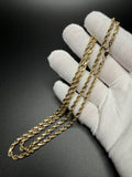 28" 10k Yellow Gold Rope 3.5mm 31.6g