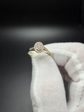 Size 7 10k Yellow Gold 1/4ctw VS/VVS Lab Diamond Fashion Ring 2.5g