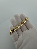 18K 12mm Handmade Miami Cuban