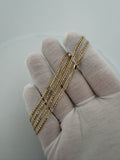 20" 14K Yellow Gold Curb 2.5mm 5.72g