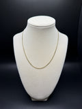 16" 14K Yellow Gold Curb 2.5mm 4.7g